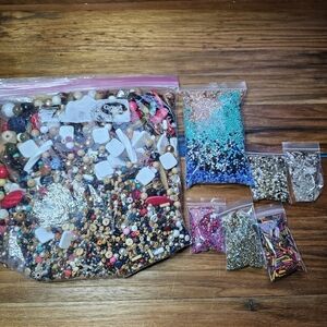 Craft Beads 4+ Lbs Loose Bead Mix
